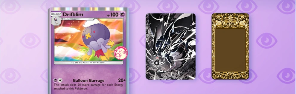 Eevee and Drifblim Wonder Pick event